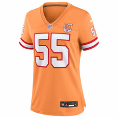 Derrick Brooks Tampa Bay Buccaneers Women's 50th Season Game Jersey - Creamsicle Jerseys