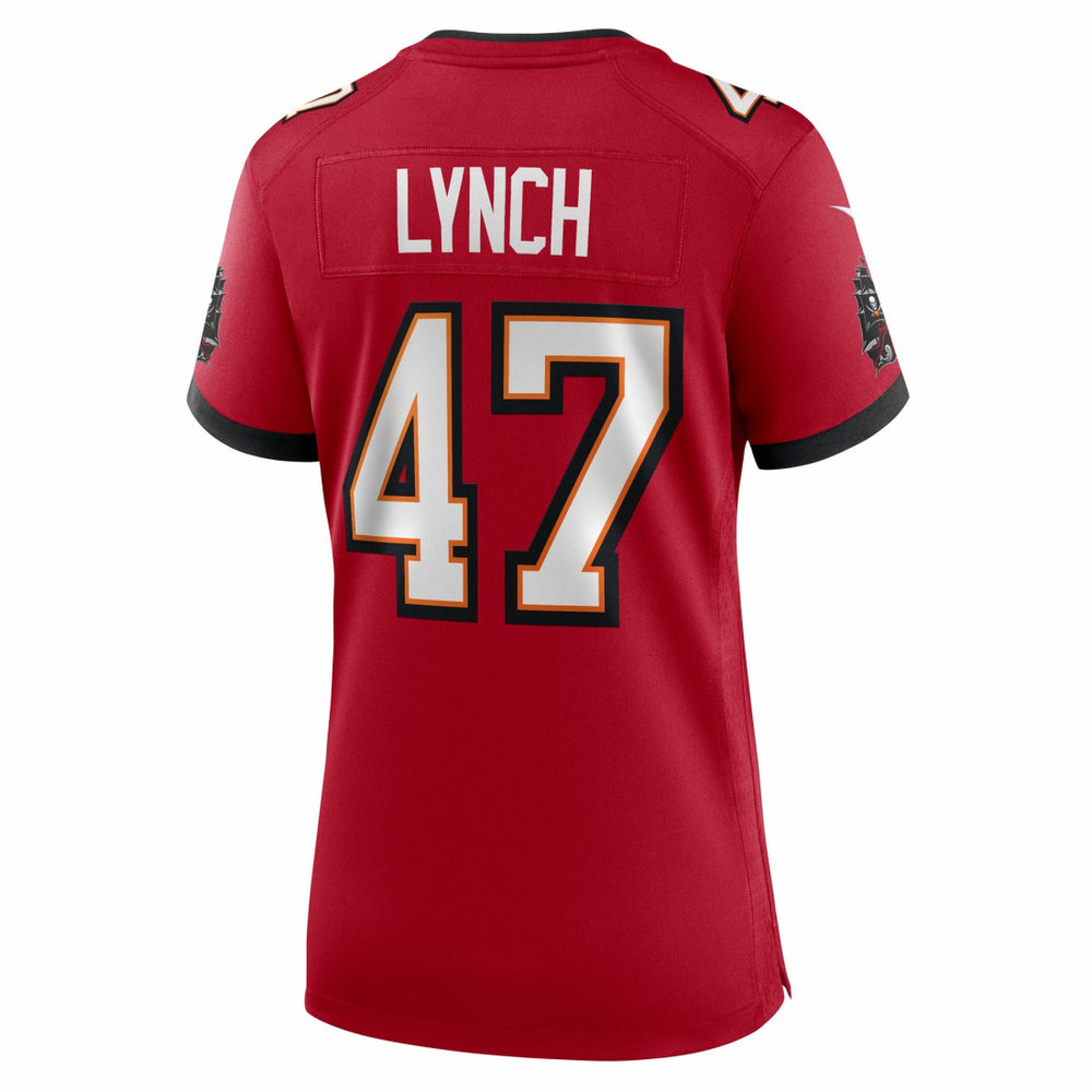 John Lynch Tampa Bay Buccaneers Women's 50th Anniversary Team Game Jersey - Red Jerseys
