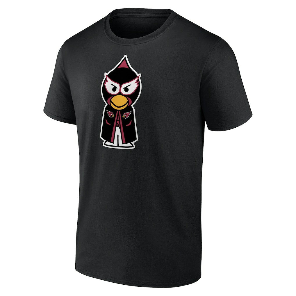 Arizona Cardinals Luchador Bird T-Shirt - Black T-shirts