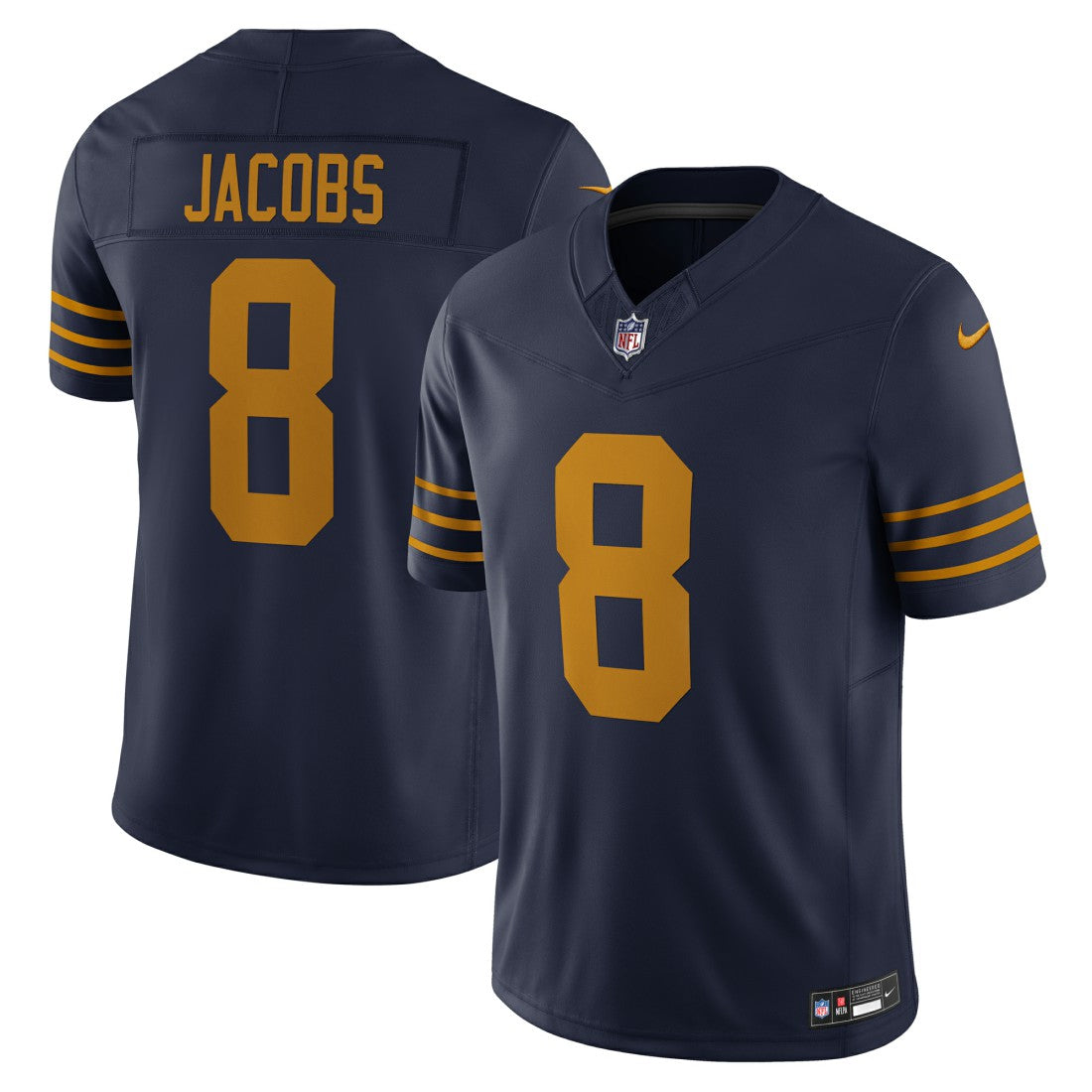 Josh Jacobs Green Bay Packers The 1923 Classic Vapor F.U.S.E. Limited Jersey - Navy Jerseys