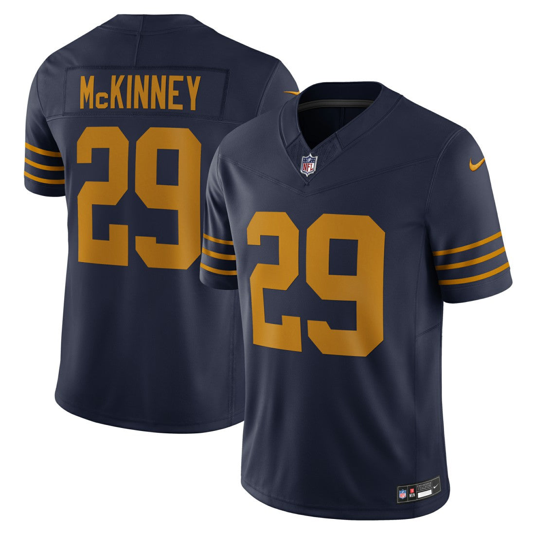 Xavier McKinney Green Bay Packers The 1923 Classic Vapor F.U.S.E. Limited Jersey - Navy Jerseys