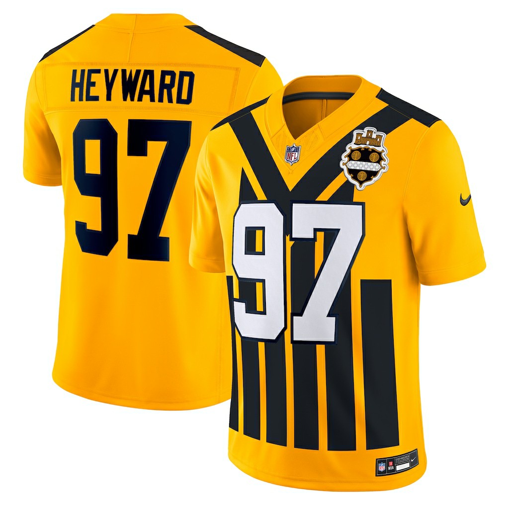 Cameron Heyward Pittsburgh Steelers Alternate Vapor F.U.S.E. Limited Jersey - Gold Jerseys