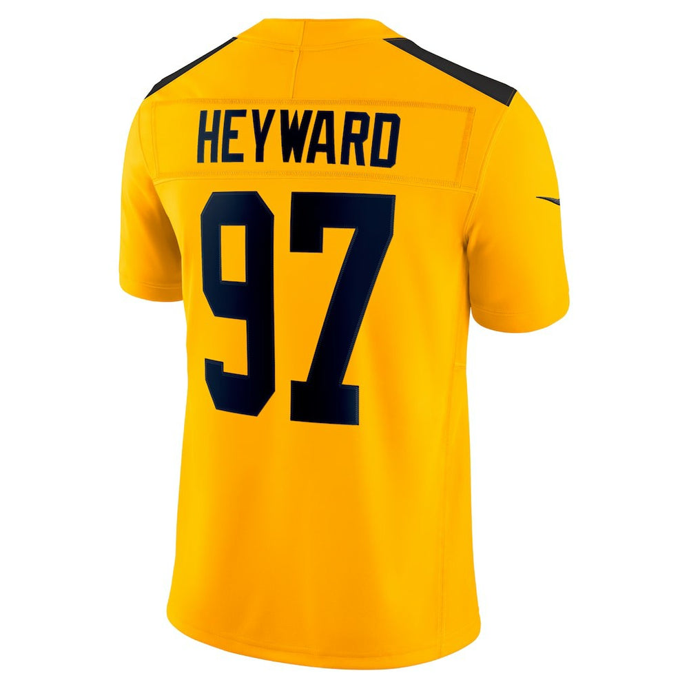 Cameron Heyward Pittsburgh Steelers Alternate Vapor F.U.S.E. Limited Jersey - Gold Jerseys