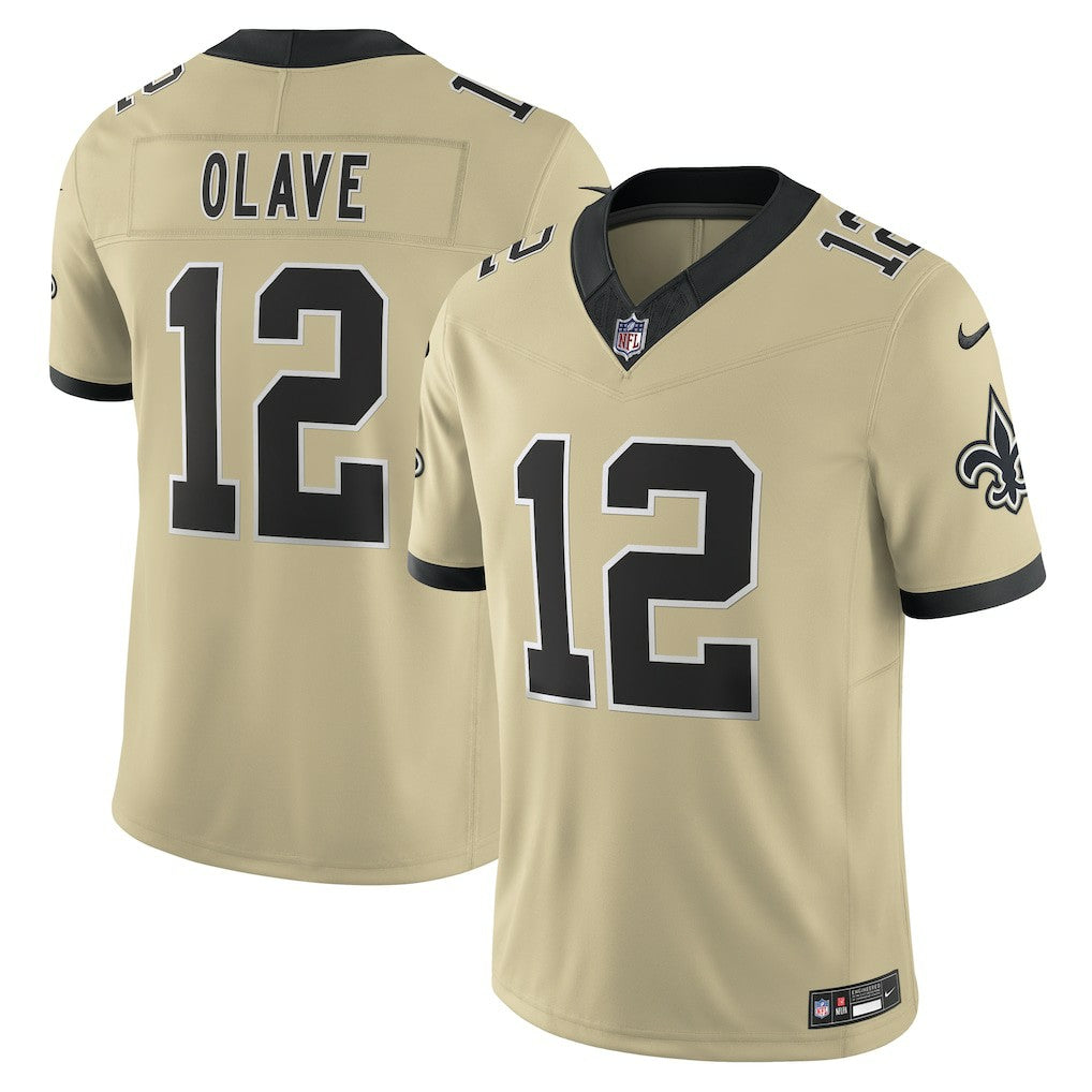 Chris Olave New Orleans Saints Gameday Golds Alternate Vapor F.U.S.E. Limited Jersey - Gold Jerseys