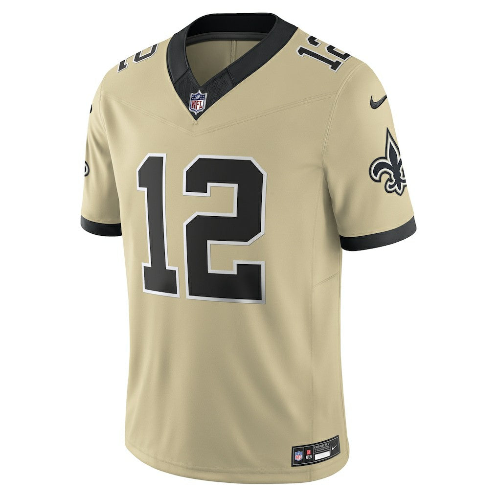 Chris Olave New Orleans Saints Gameday Golds Alternate Vapor F.U.S.E. Limited Jersey - Gold Jerseys