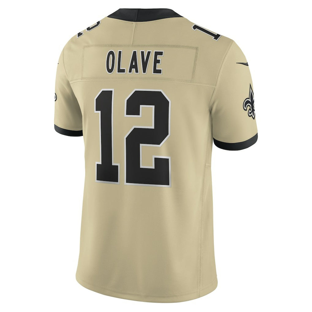 Chris Olave New Orleans Saints Gameday Golds Alternate Vapor F.U.S.E. Limited Jersey - Gold Jerseys