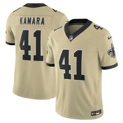 Alvin Kamara New Orleans Saints Gameday Golds Alternate Vapor F.U.S.E. Limited Jersey - Gold Jerseys