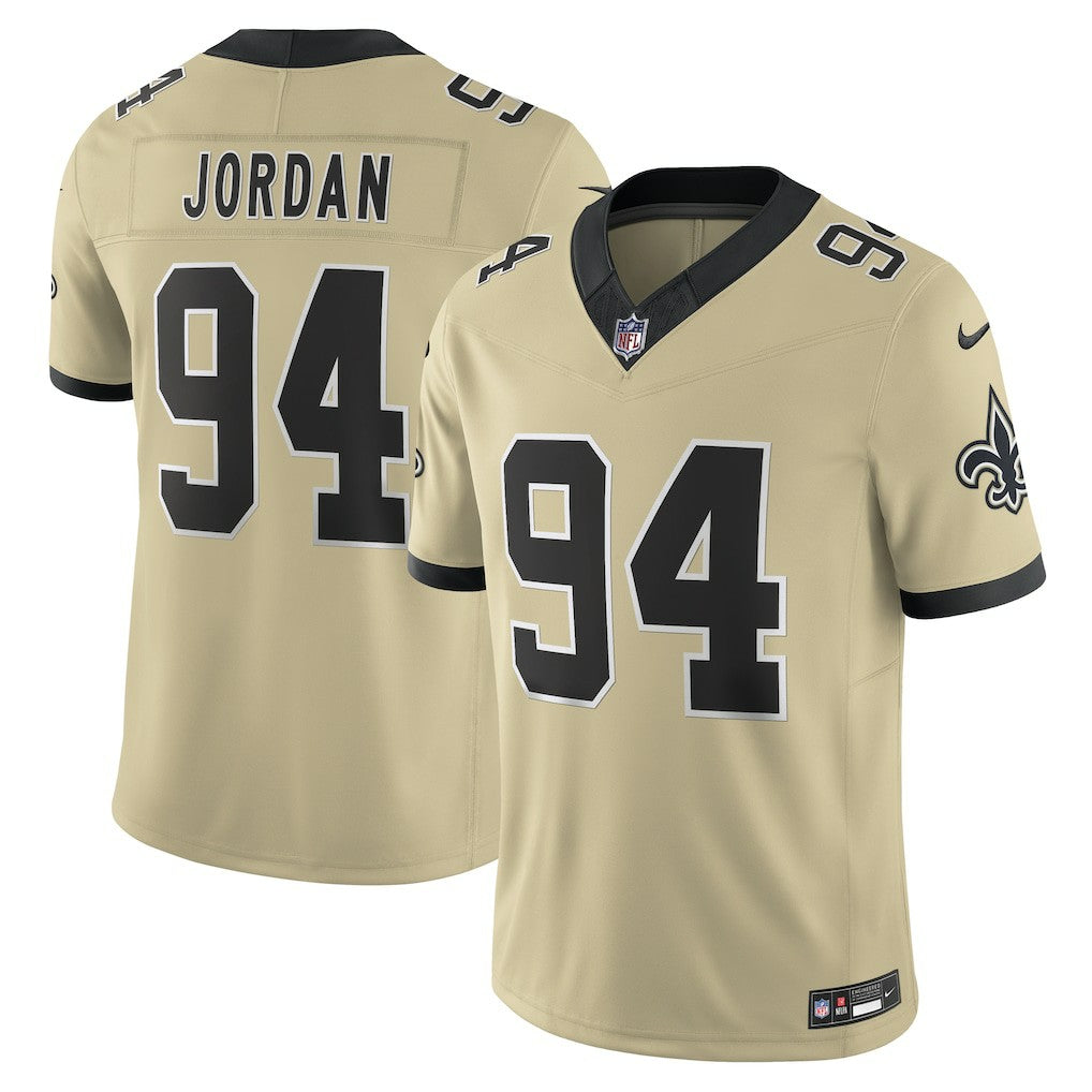 Cameron Jordan New Orleans Saints Gameday Golds Alternate Vapor F.U.S.E. Limited Jersey - Gold Jerseys