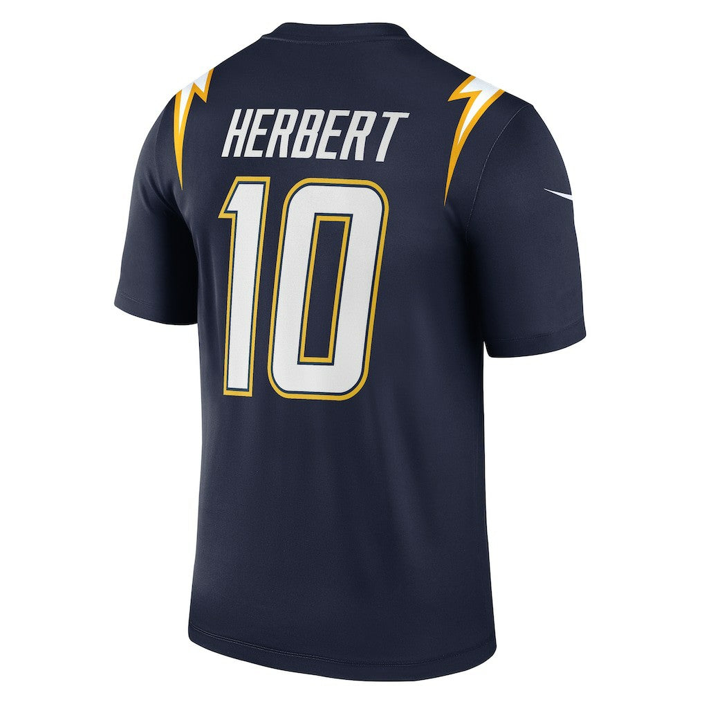 Justin Herbert Los Angeles Chargers Alternate Super Chargers Legend Player Performance Top - Navy Tops