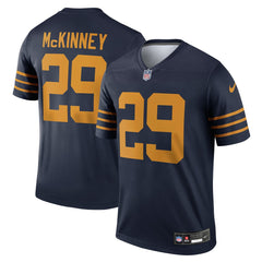 Xavier McKinney Green Bay Packers The 1923 Classic Legend Player Dri-FIT Top - Navy Tops