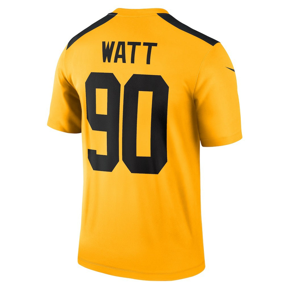 T.J. Watt Pittsburgh Steelers Alternate 1933 Throwback Legend Player Performance Top - Gold Tops