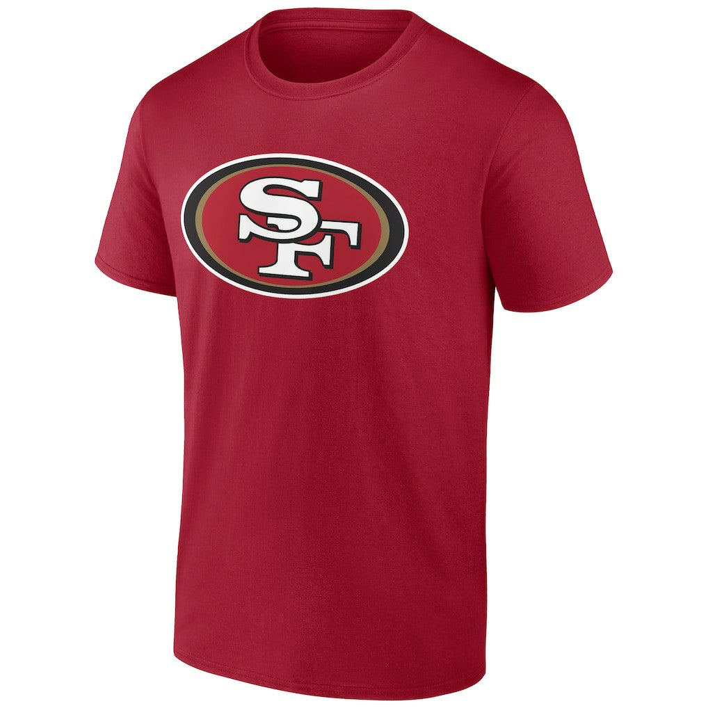 Christian McCaffrey San Francisco 49ers Player Icon T-Shirt - Scarlet T-shirts
