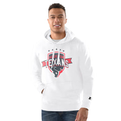 Houston Texans Starter Vintage Pullover Hoodie - White Hoodies