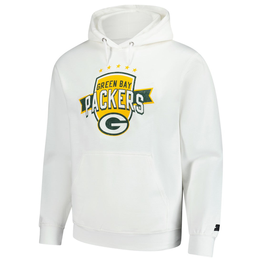 Green Bay Packers Starter Vintage Pullover Hoodie - White Hoodies