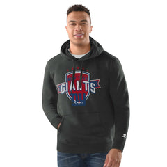 New York Giants Starter Vintage Pullover Hoodie - Charcoal Hoodies