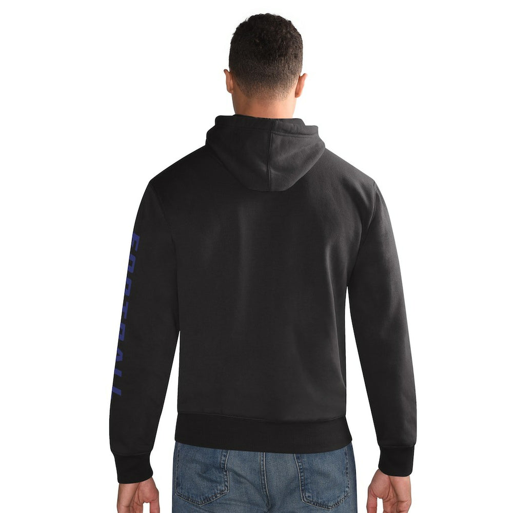 Baltimore Ravens Starter Vintage Pullover Hoodie - Black Hoodies