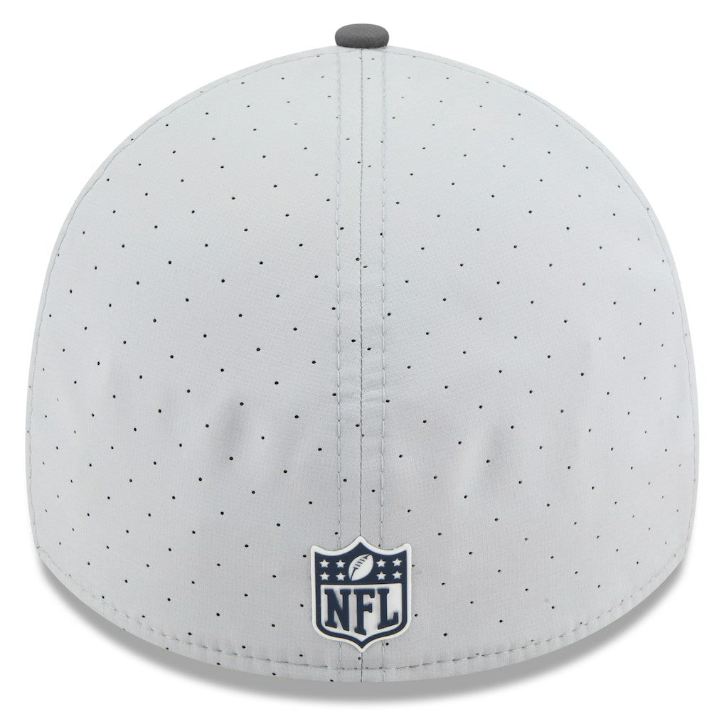 Dallas Cowboys New Era 2025 NFL Training Camp 39THIRTY Flex Hat - Gray/Graphite Hats