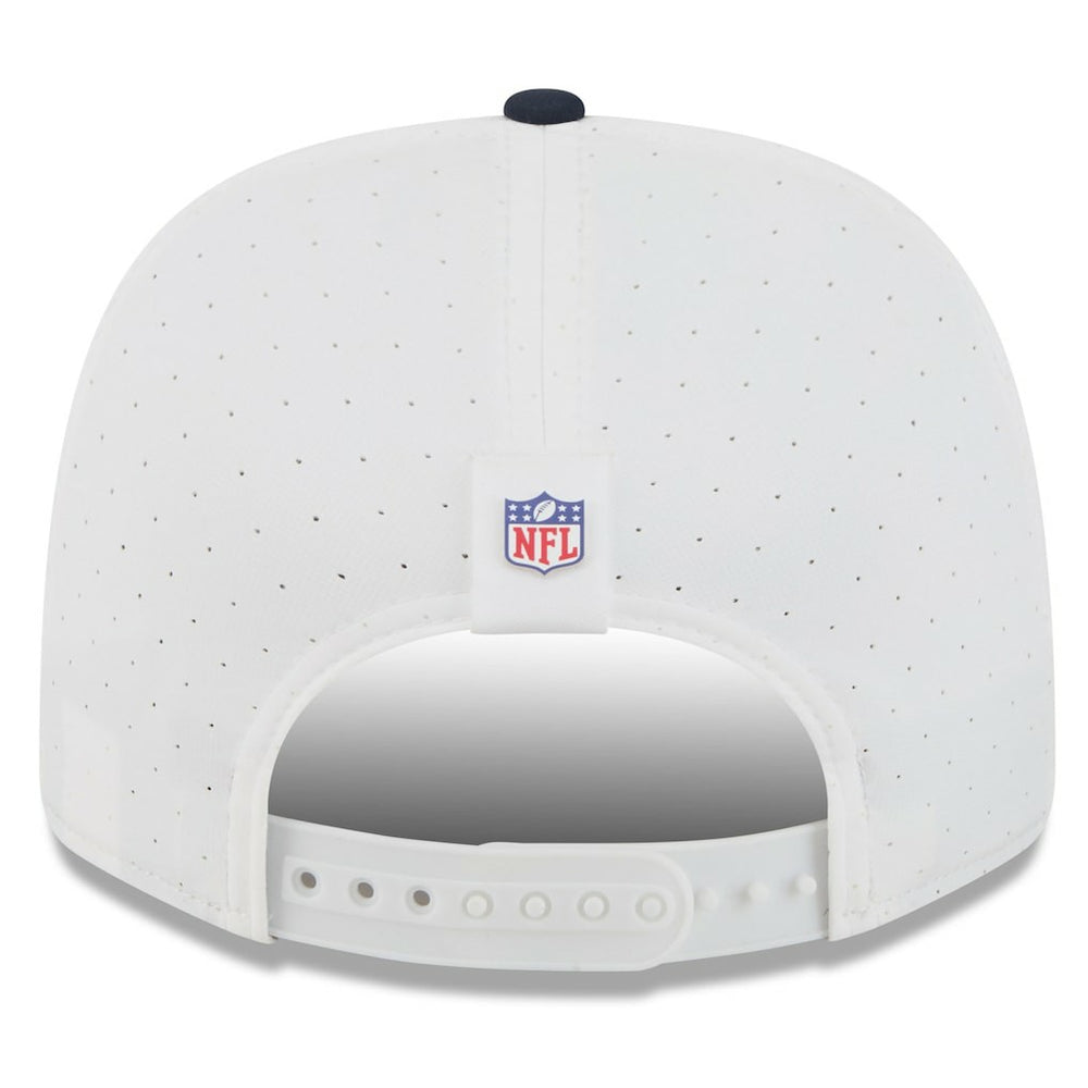 Dallas Cowboys New Era 2025 NFL Training Camp 9SEVENTY Adjustable Hat - White/Navy Hats