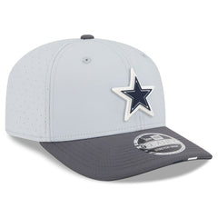 Dallas Cowboys New Era 2025 NFL Training Camp 9SEVENTY Adjustable Hat - Gray/Graphite Hats