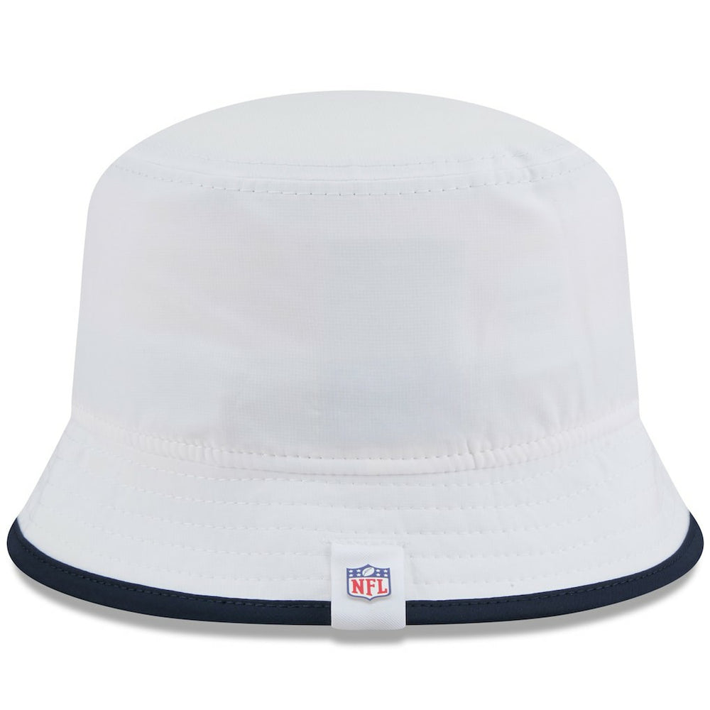 Dallas Cowboys New Era 2025 NFL Training Camp Stretch Bucket Hat - White Hats