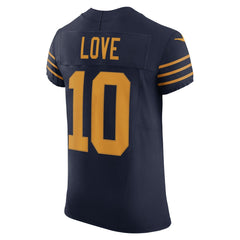 Jordan Love Green Bay Packers The 1923 Classic Vapor F.U.S.E. Elite Jersey - Navy Jerseys
