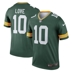 Jordan Love Green Bay Packers Legend Player Performance Top - Green Tops