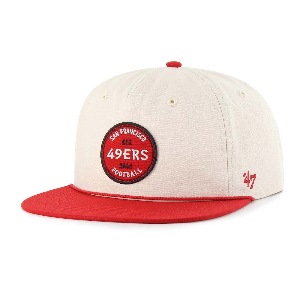 San Francisco 49ers '47 Payson Captain Adjustable Hat - Natural Hats