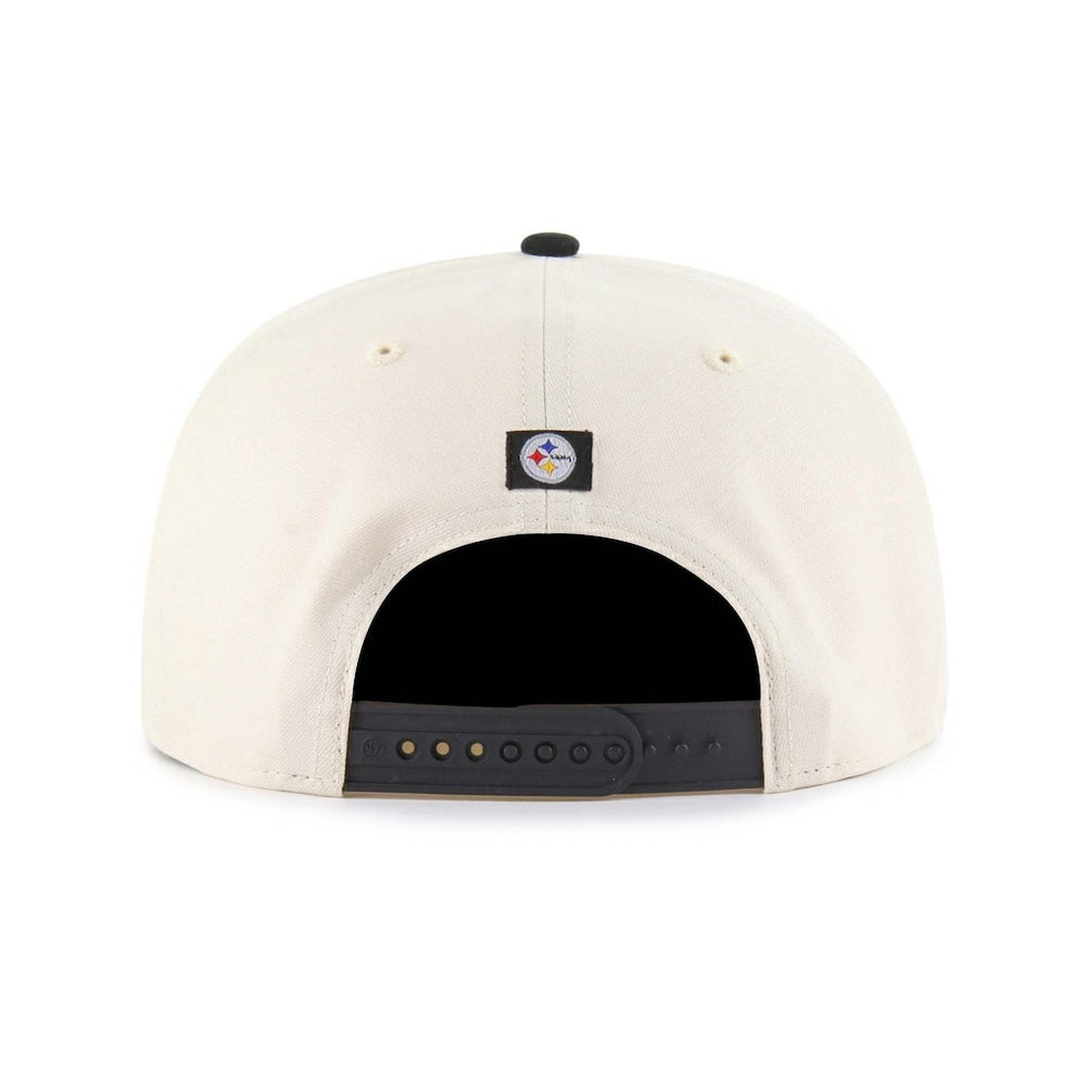 Pittsburgh Steelers '47 Payson Captain Adjustable Hat - Natural Hats