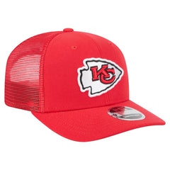 Kansas City Chiefs New Era Team Collection 9SEVENTY Stretch-Snap Adjustable Hat - Red Hats