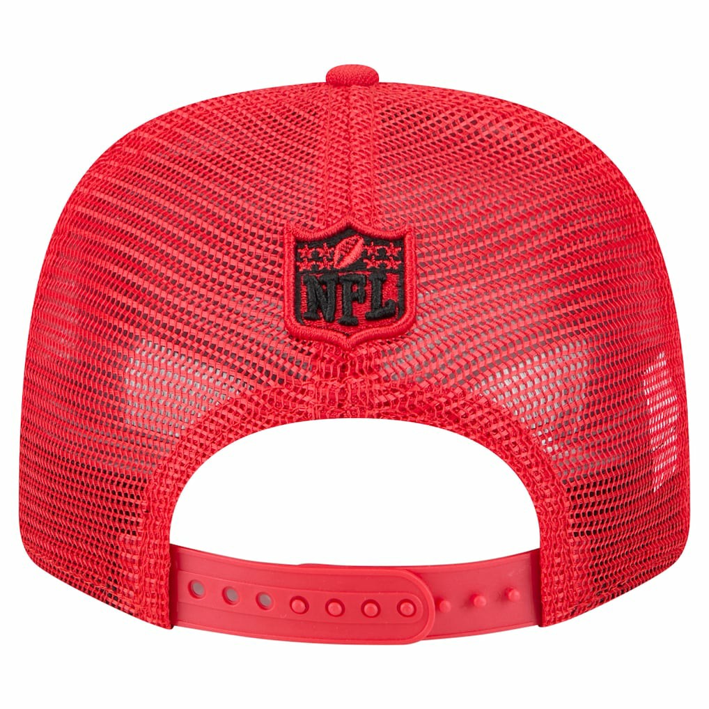 Kansas City Chiefs New Era Team Collection 9SEVENTY Stretch-Snap Adjustable Hat - Red Hats