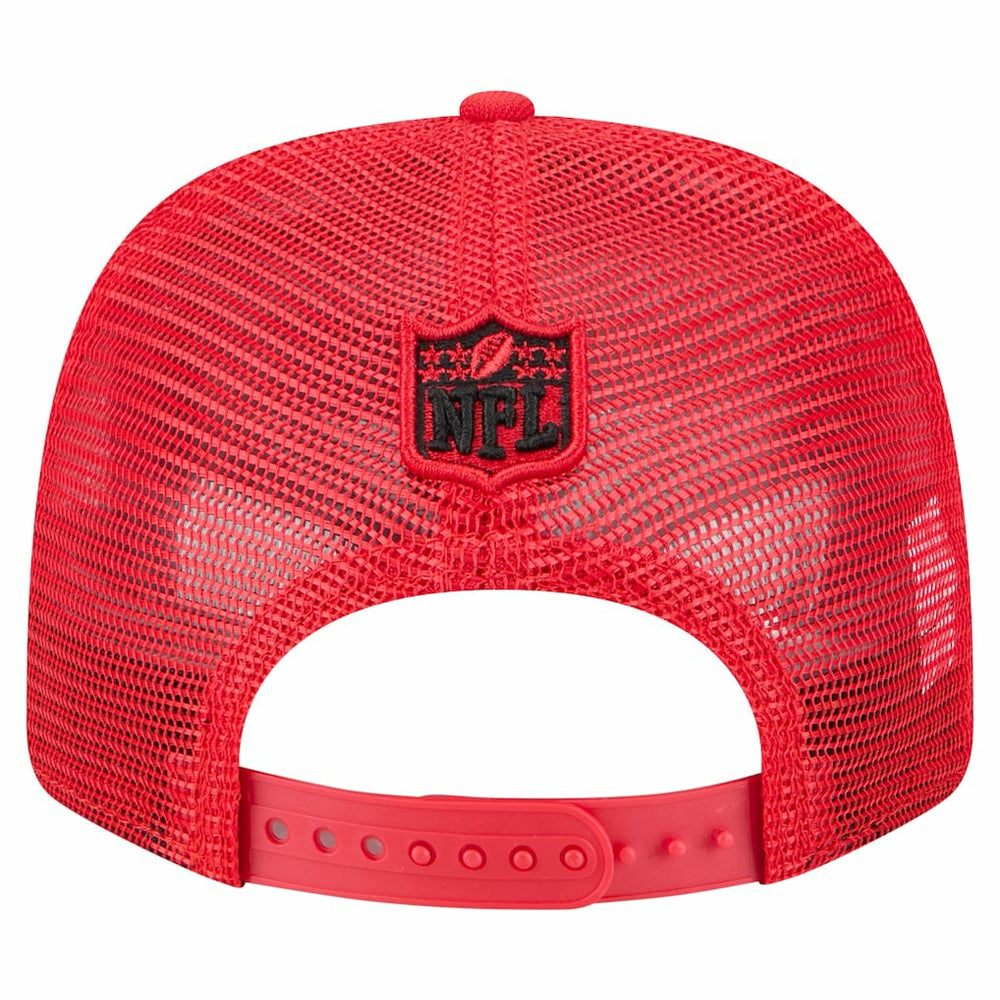 Kansas City Chiefs New Era Team Collection 9SEVENTY Stretch-Snap Adjustable Hat - Red Hats