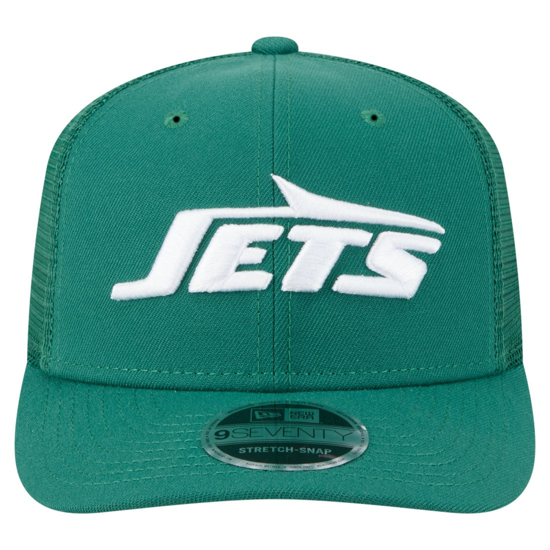 New York Jets New Era Team Collection 9SEVENTY Stretch-Snap Adjustable Hat - Green Hats