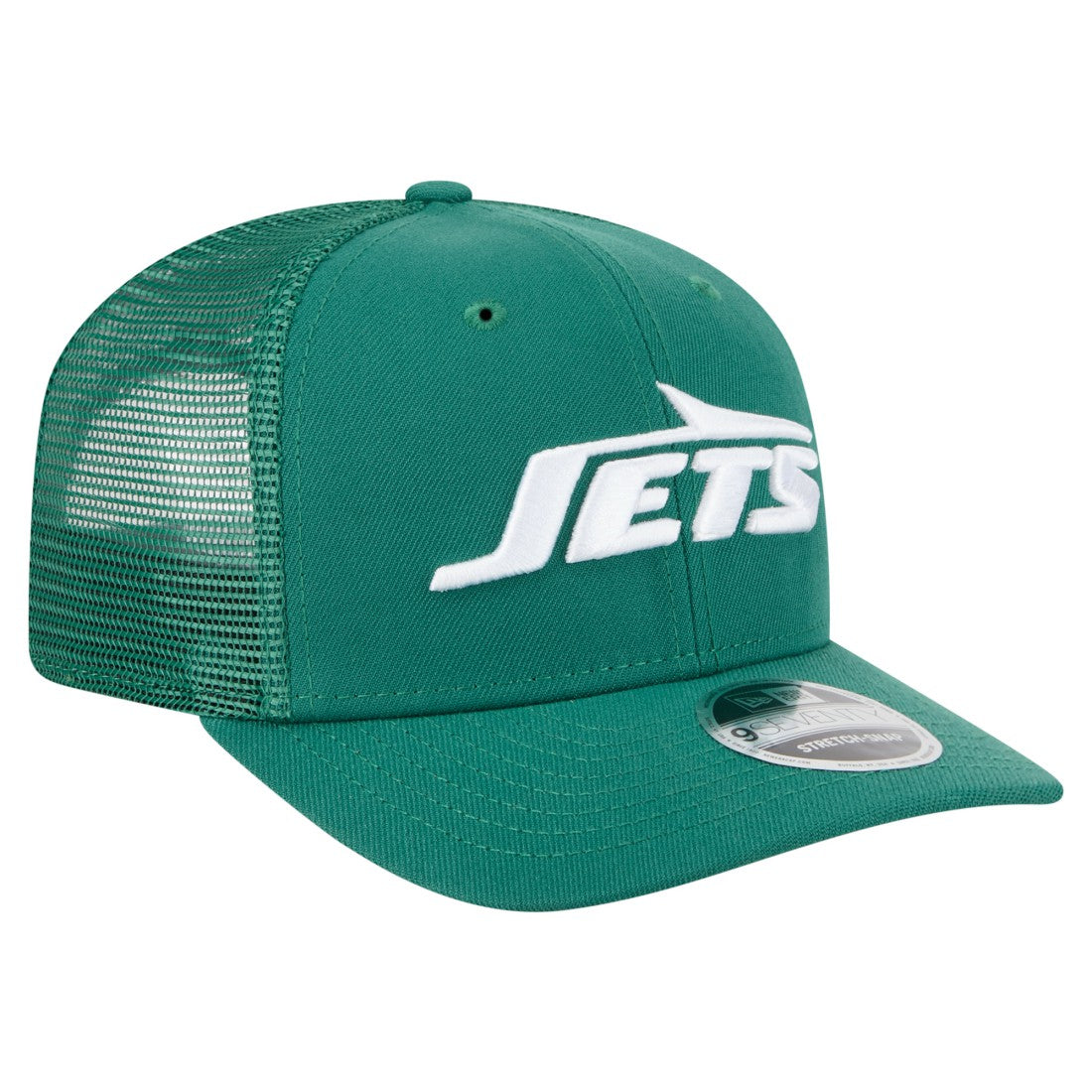 New York Jets New Era Team Collection 9SEVENTY Stretch-Snap Adjustable Hat - Green Hats