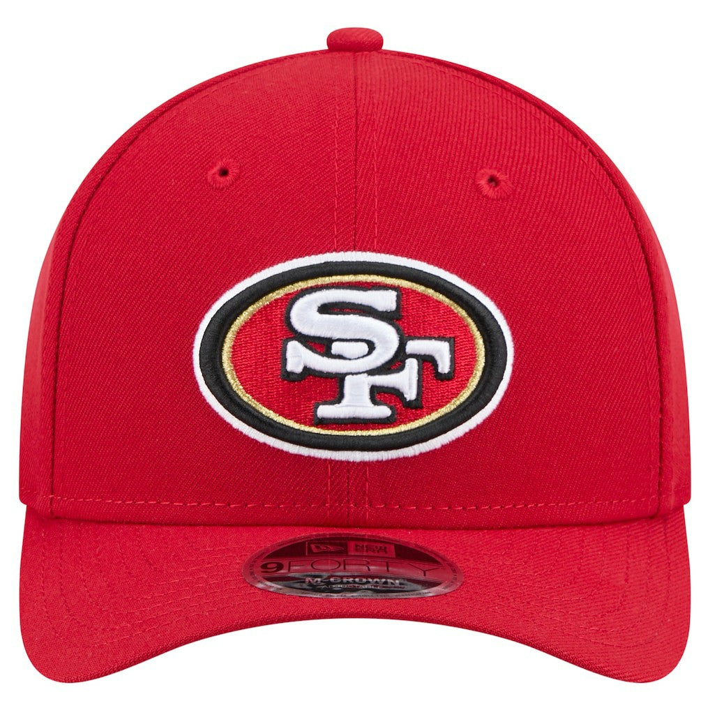 San Francisco 49ers New Era Team Collection 9FORTY M-Crown Adjustable Hat - Scarlet Hats