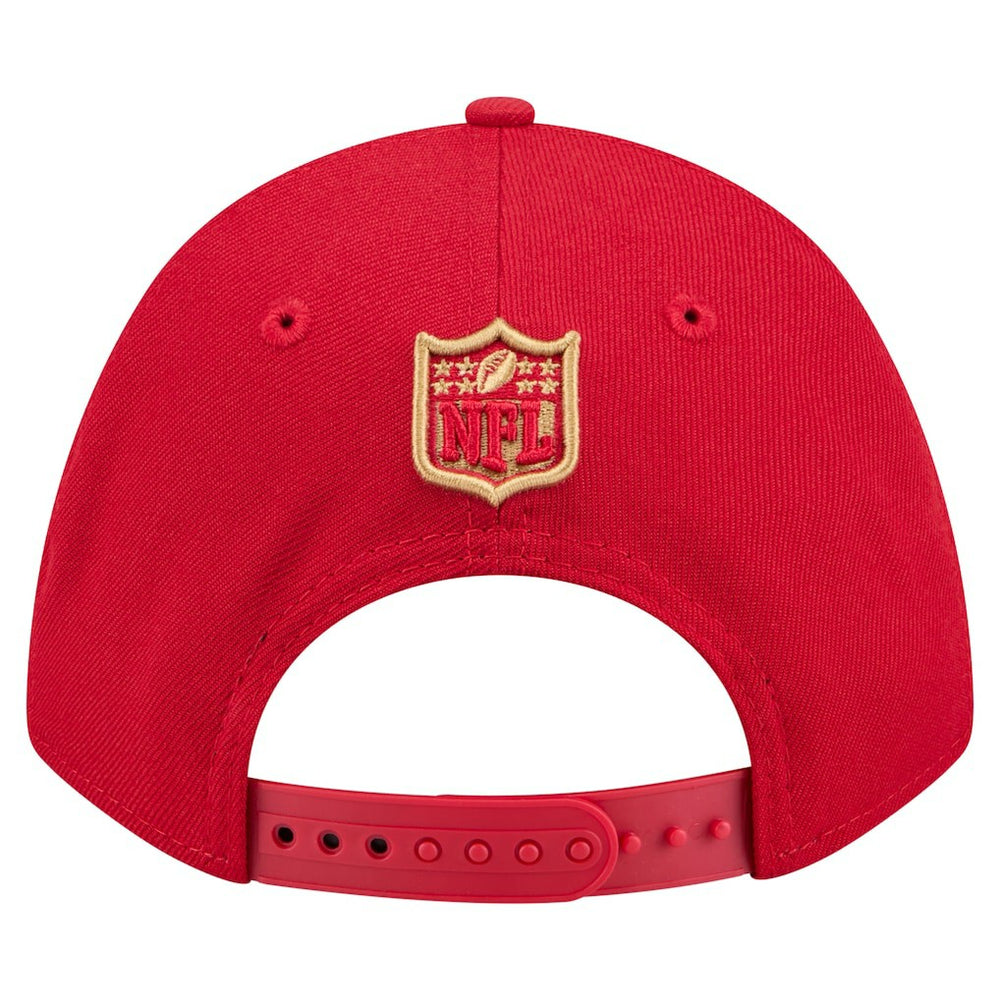 San Francisco 49ers New Era Team Collection 9FORTY M-Crown Adjustable Hat - Scarlet Hats