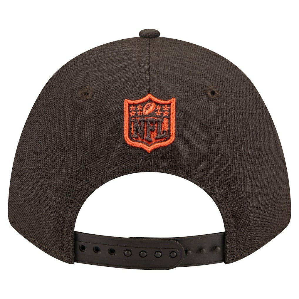 Cleveland Browns New Era Team Collection 9FORTY M-Crown Adjustable Hat - Brown Hats