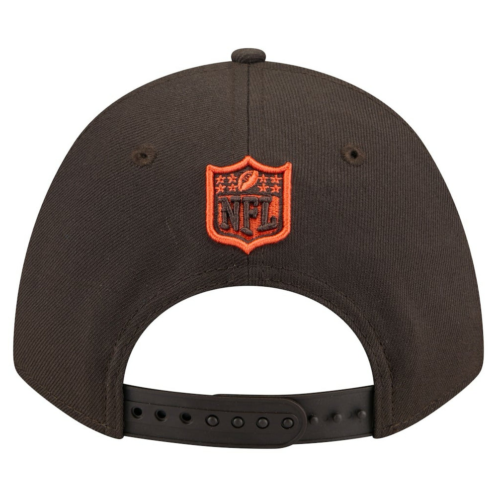 Cleveland Browns New Era Team Collection 9FORTY M-Crown Adjustable Hat - Brown Hats