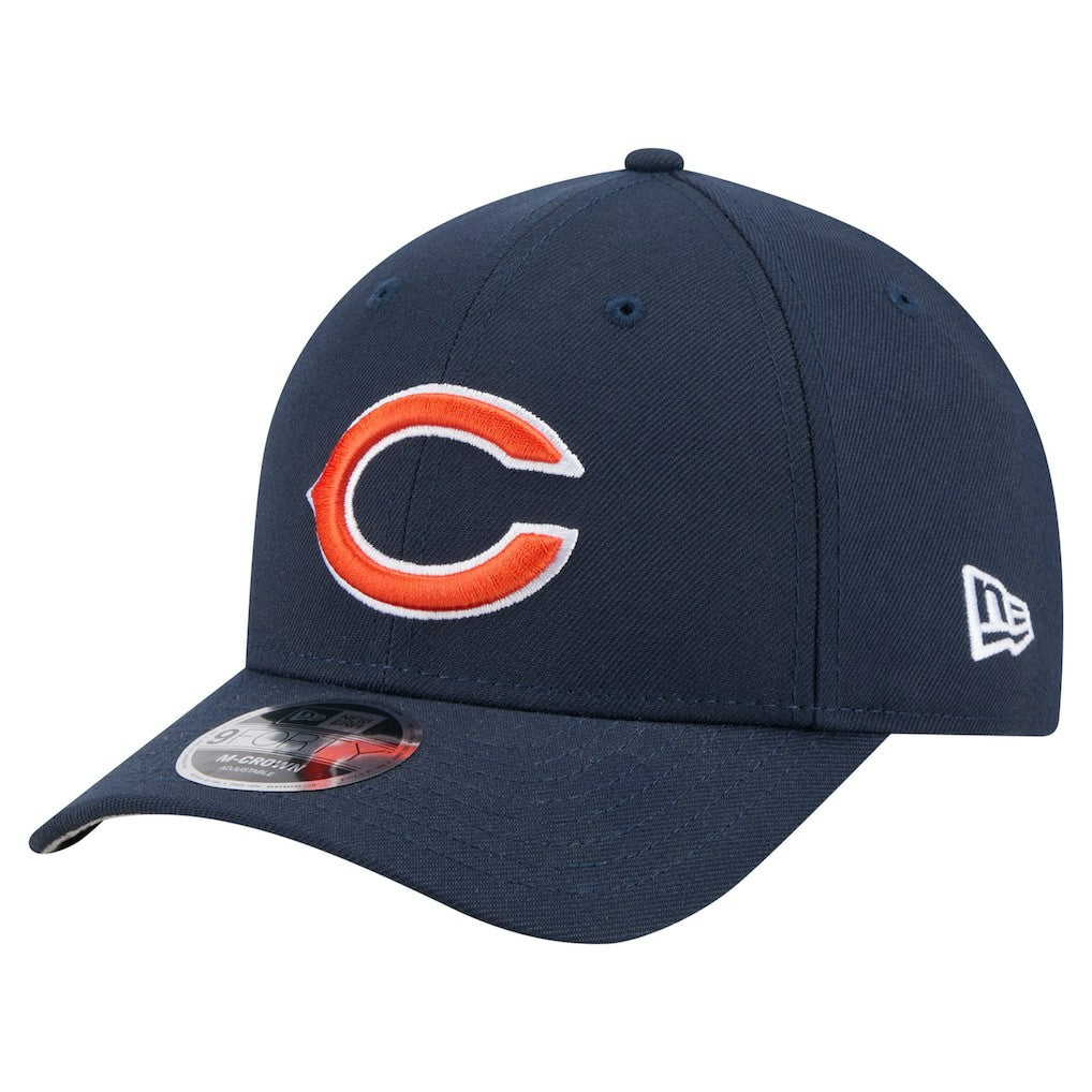 Chicago Bears New Era Team Collection 9FORTY M-Crown Adjustable Hat - Navy Hats