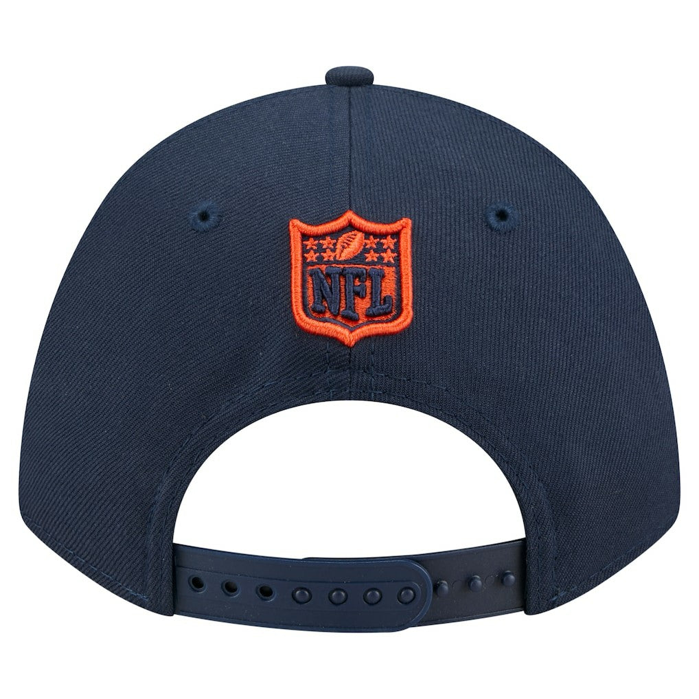 Chicago Bears New Era Team Collection 9FORTY M-Crown Adjustable Hat - Navy Hats