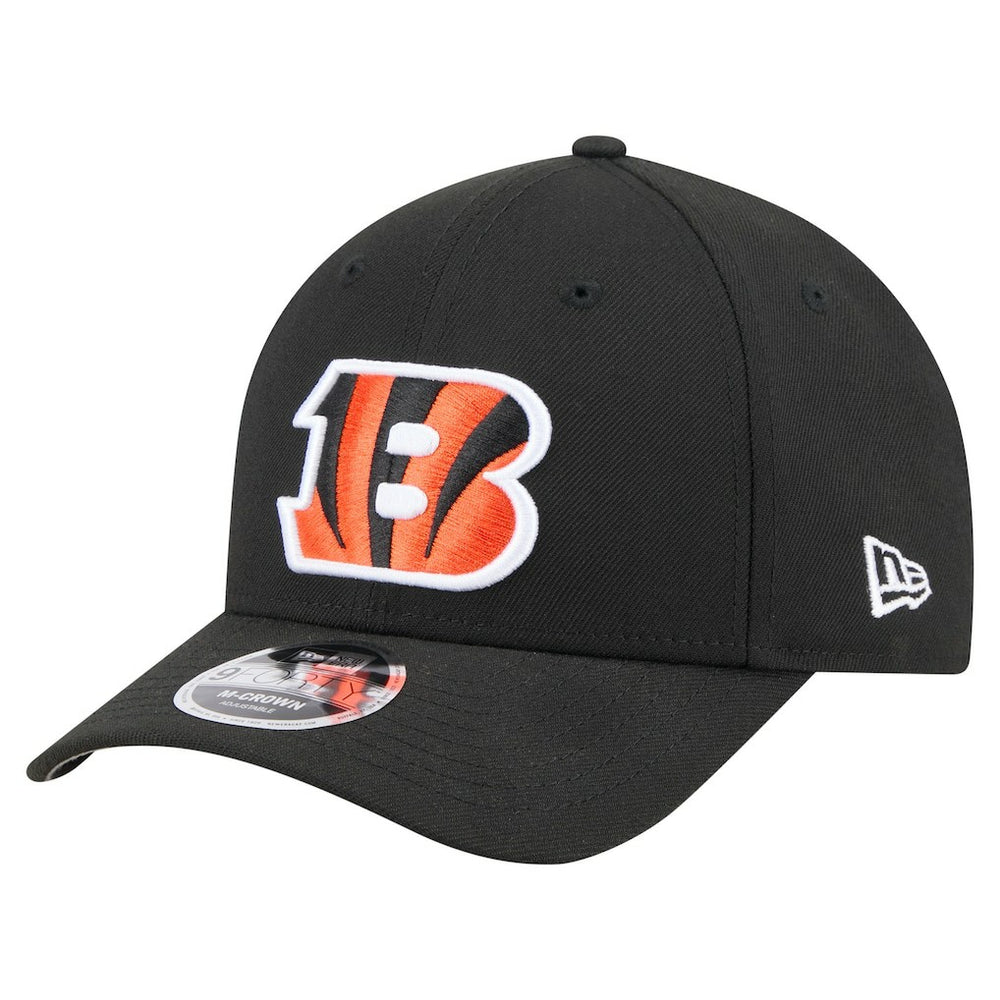 Cincinnati Bengals New Era Team Collection 9FORTY M-Crown Adjustable Hat - Black Hats