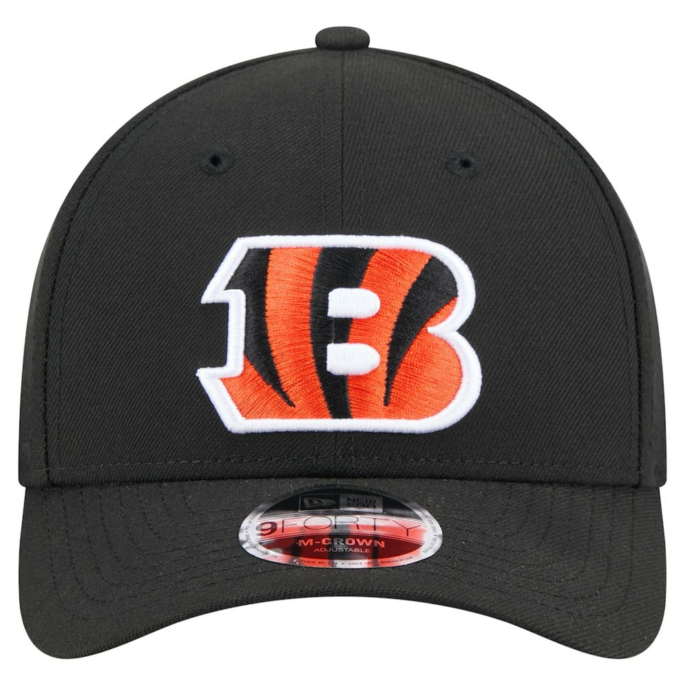 Cincinnati Bengals New Era Team Collection 9FORTY M-Crown Adjustable Hat - Black Hats