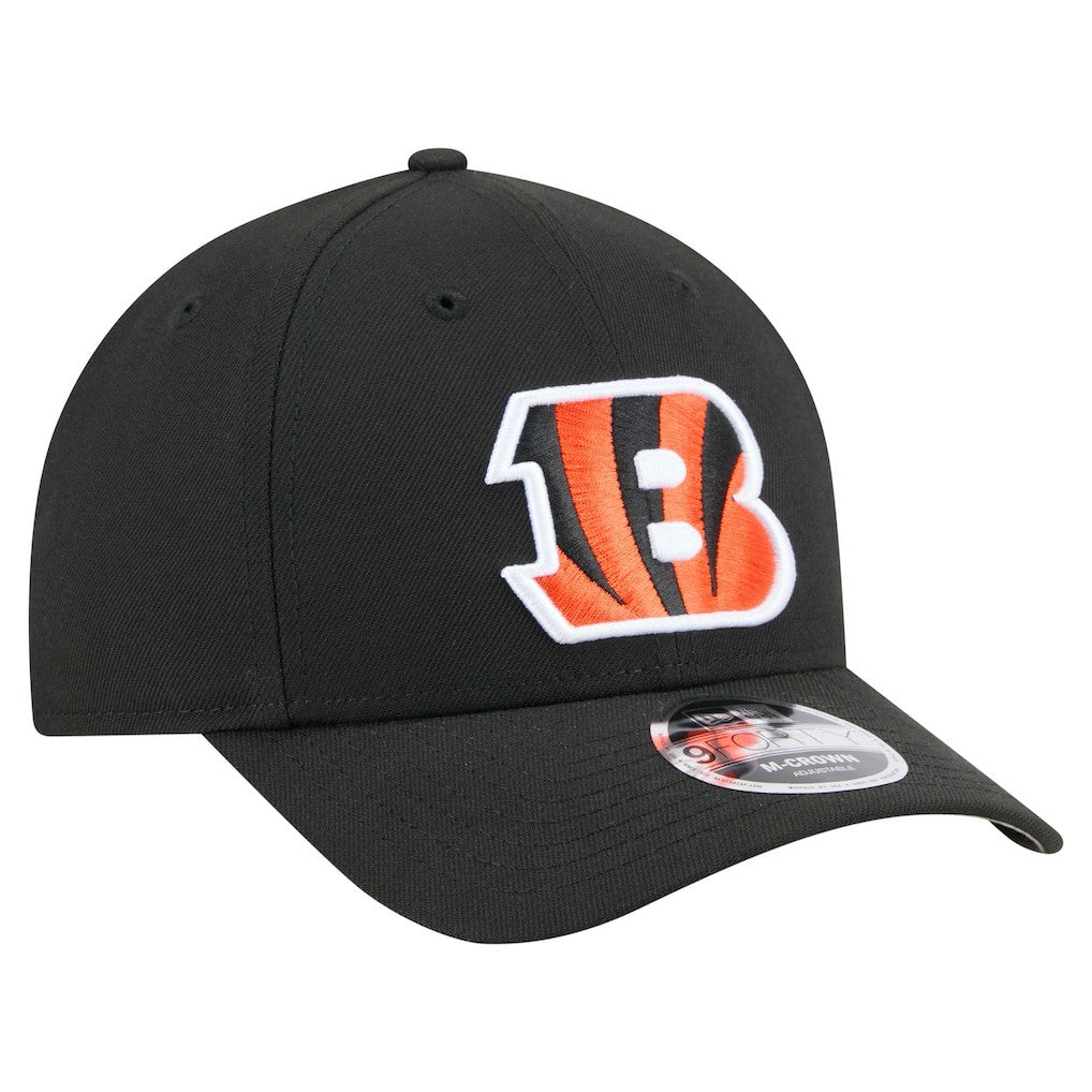 Cincinnati Bengals New Era Team Collection 9FORTY M-Crown Adjustable Hat - Black Hats