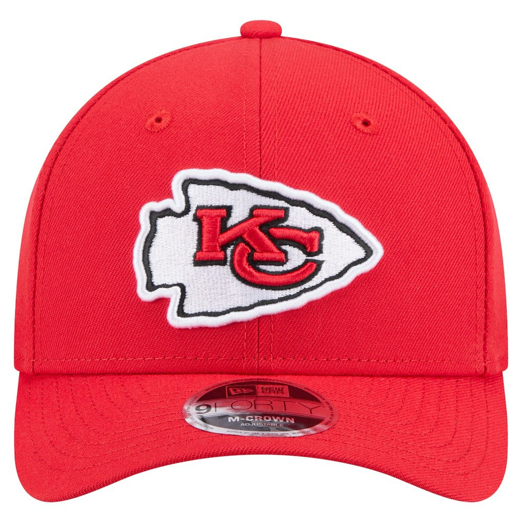 Kansas City Chiefs New Era Team Collection 9FORTY M-Crown Adjustable Hat - Red Hats