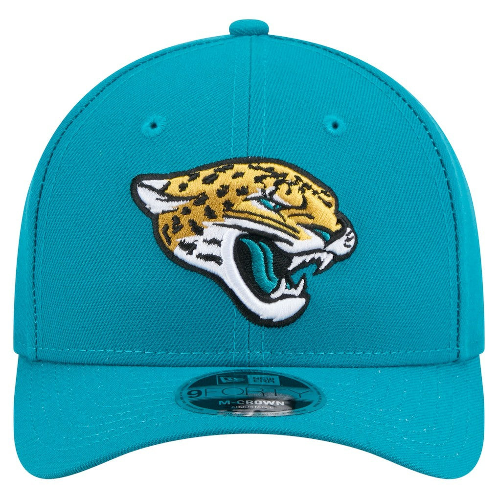 Jacksonville Jaguars New Era Team Collection 9FORTY M-Crown Adjustable Hat - Teal Hats