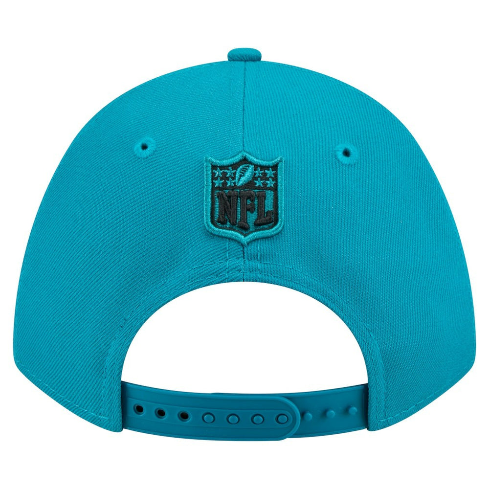 Jacksonville Jaguars New Era Team Collection 9FORTY M-Crown Adjustable Hat - Teal Hats