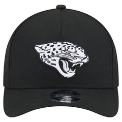 Jacksonville Jaguars New Era Team Collection 9FORTY M-Crown A-Frame Adjustable Hat - Black Hats