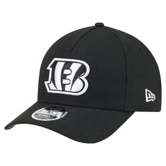 Cincinnati Bengals New Era Team Collection 9FORTY M-Crown A-Frame Adjustable Hat - Black Hats