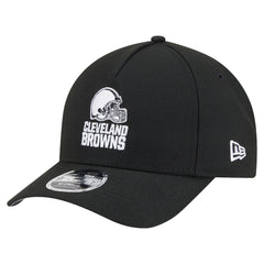 Cleveland Browns New Era Team Collection 9FORTY M-Crown A-Frame Adjustable Hat - Black Hats