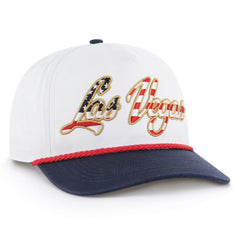 Las Vegas Raiders '47 Patriotic Overhand Hitch Adjustable Hat - White Hats