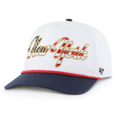 New York Giants '47 Patriotic Overhand Hitch Adjustable Hat - White Hats